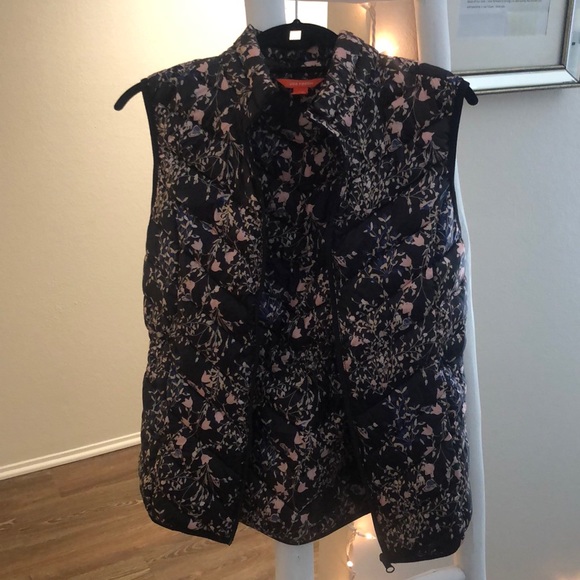 Joe Fresh Jackets & Blazers - Joe Fresh Floral Puffy Vest